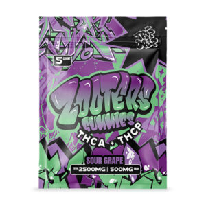 SOUR GRAPE ZOOTERS GUMMIES